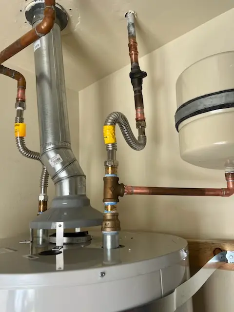 Water heater installation and plumbing repair in Edgewater Beach